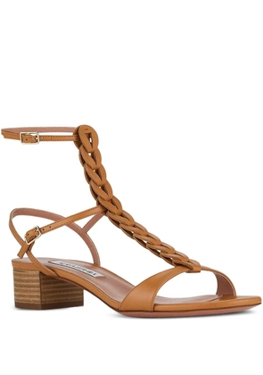 Aquazzura 35mm Destiny sandals - Brown