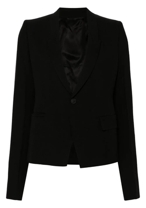 Rick Owens grain de poudre blazer - Black