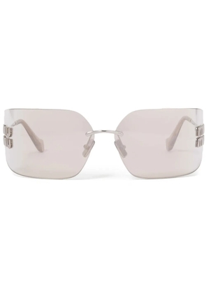Miu Miu Eyewear Runway sunglasses - Silver