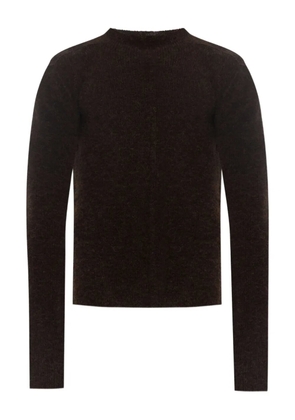 Rick Owens high-neck alpaca wool sweater - Black