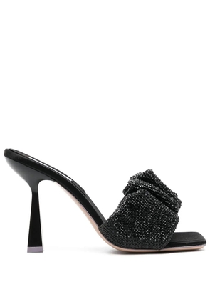 Sebastian Milano 95mm leather sandals - Black