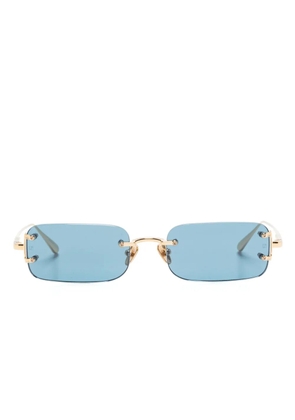 Linda Farrow Taylor sunglasses - Gold