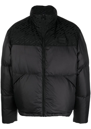 Versace zip-fastening padded jacket - Black