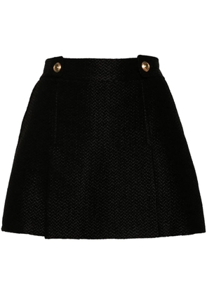 TOM FORD textured mini skirt - Black