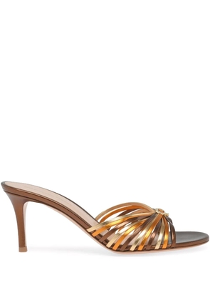 Gianvito Rossi 70mm Vyna sandals - Gold
