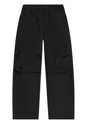 44 LABEL GROUP ID drawstring straight-leg trousers - Black