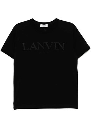 Lanvin logo T-shirt - Black