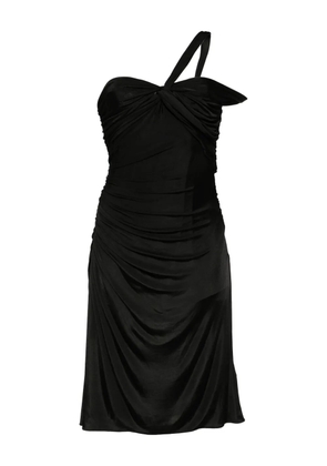 TOM FORD twisted one-shoulder midi dress - Black