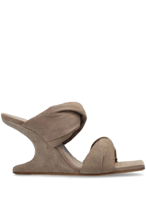 Rick Owens 105mm Cantilever sandals - Neutrals