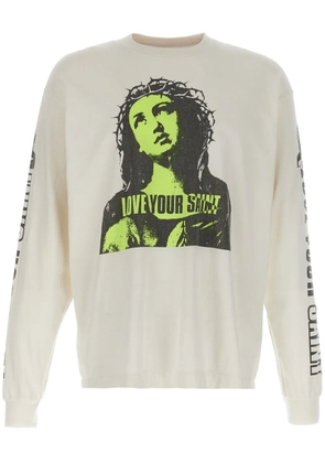 SAINT MXXXXXX Love Ur Saint T-shirt - White