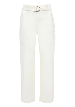 JW Anderson wide-leg cotton cargo trousers - White