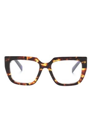 Prada Eyewear A03V cat-eye glasses - Blue