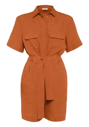 ERES Généreux playsuit - Brown