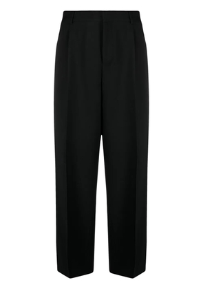 Versace wool tailored trousers - Black