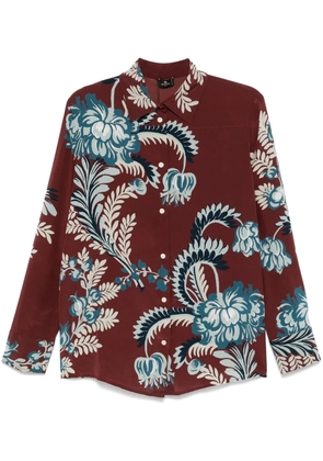 ETRO floral-print shirt - Red