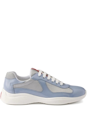Prada America's Cup panelled sneakers - Blue