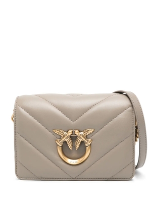 PINKO mini Love Click cross body bag - Grey