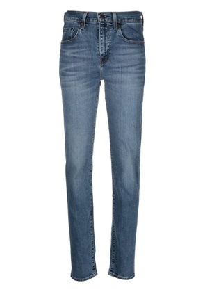 Levi's 724 high-rise slim-fit jeans - Blue