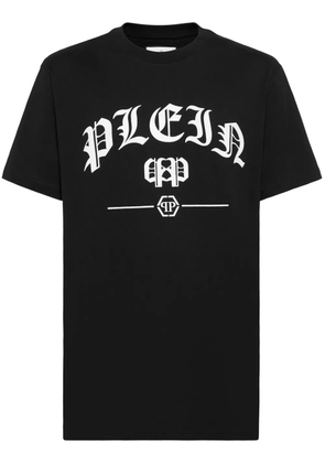 Philipp Plein logo-print cotton T-shirt - Black