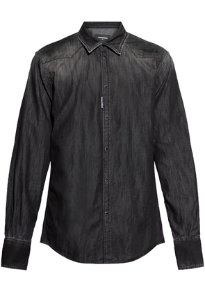 DSQUARED2 distressed shirt - Black