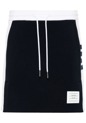 Thom Browne 4 Bar-stripe mini skirt - Blue