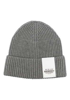 Ruslan Baginskiy ribbed-knit beanie - Grey
