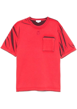 Alexander McQueen Skull T-Shirt - Red