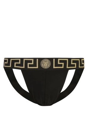 Versace Greca Border jockstrap - Black