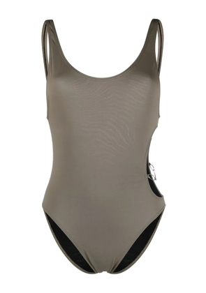 Diesel cut-out swimsuit - Green