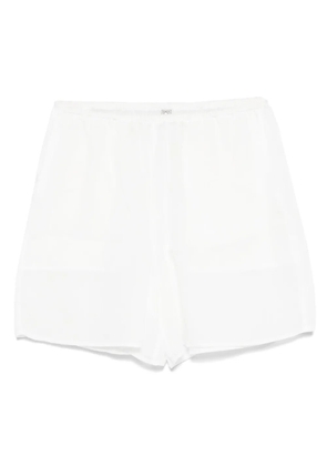 TOTEME Summer shorts - White