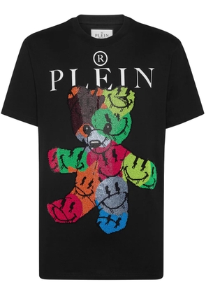 Philipp Plein Teddy Bear cotton T-shirt - Black