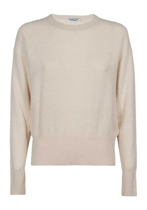 DONDUP logo-embroidered sweatshirt - Neutrals