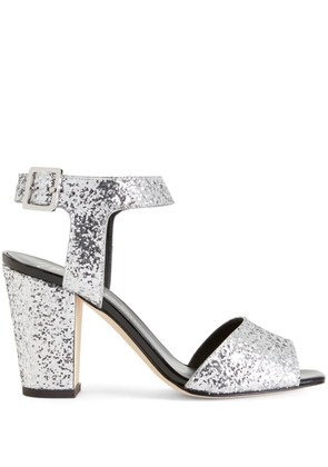 Giuseppe Zanotti 80mm Emmanuelle sandals - Silver