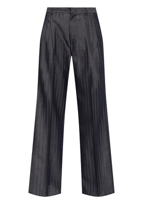 ETRO straight-leg tailored trousers - Blue