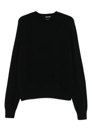 TOM FORD round-neck cashmere sweater - Black