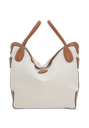 Tod's canvas shoulder bag - White