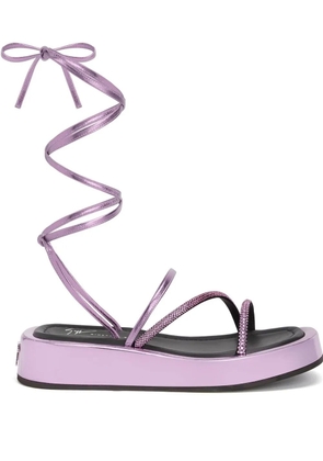 Giuseppe Zanotti Melburne Laces sandals - Pink