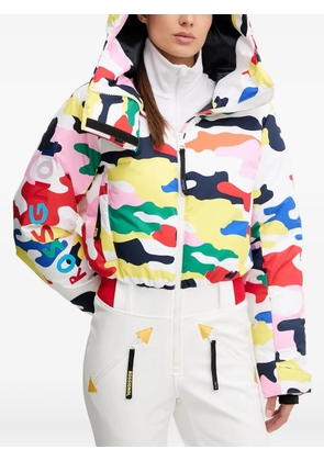 Rossignol x JCC Sublim hooded camouflage-pattern skiwear - White