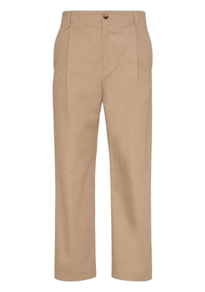 Valentino Garavani cotton gabardine trousers - Neutrals