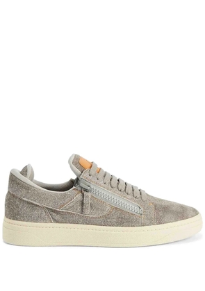 Giuseppe Zanotti GZ94 double-zip low-top sneakers - Grey