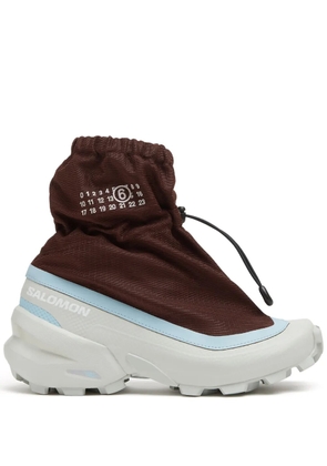 MM6 Maison Margiela X Salomon Cross mid-top sneakers - Brown