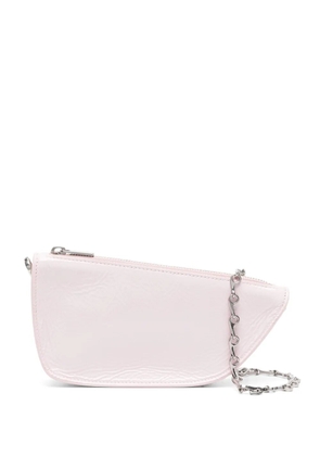 Burberry asymmetric leather crossbody bag - Pink