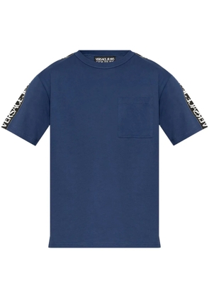 Versace Jeans Couture logo-print T-shirt - Blue
