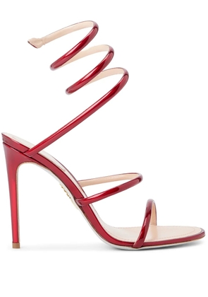 René Caovilla 105mm Cleo sandals - Red