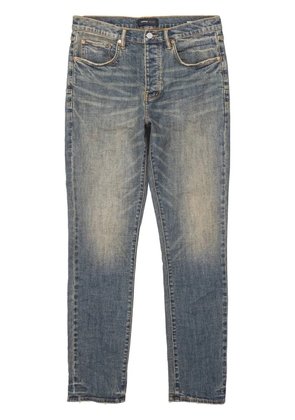 Purple Brand washed straight-leg jeans - Blue