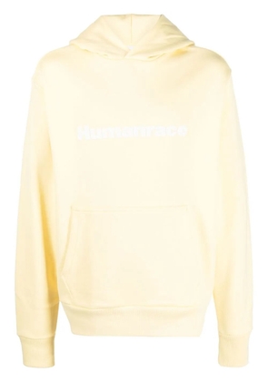 adidas slogan-print pullover hoodie - Yellow