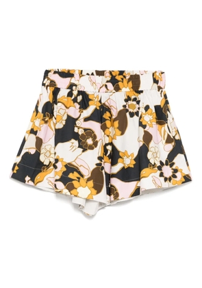 ZIMMERMANN Maxine relaxed shorts - White