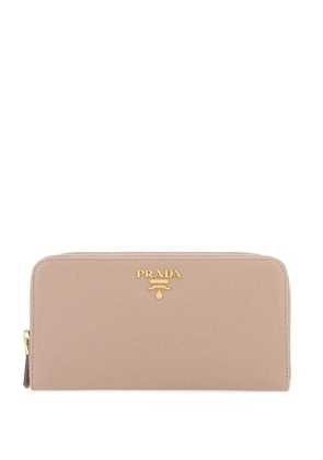 Prada large Saffiano leather wallet - Pink