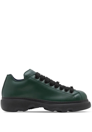 Burberry Ranger leather sneakers - Green