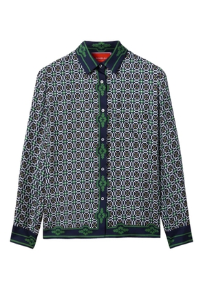 La DoubleJ Boy silk shirt - Green